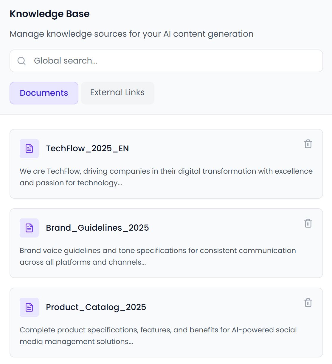 Base de Conhecimento