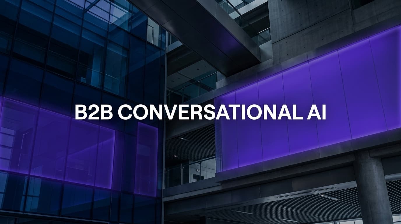 Como as empresas B2B podem aproveitar a IA conversacional para um envolvimento mais inteligente com o cliente