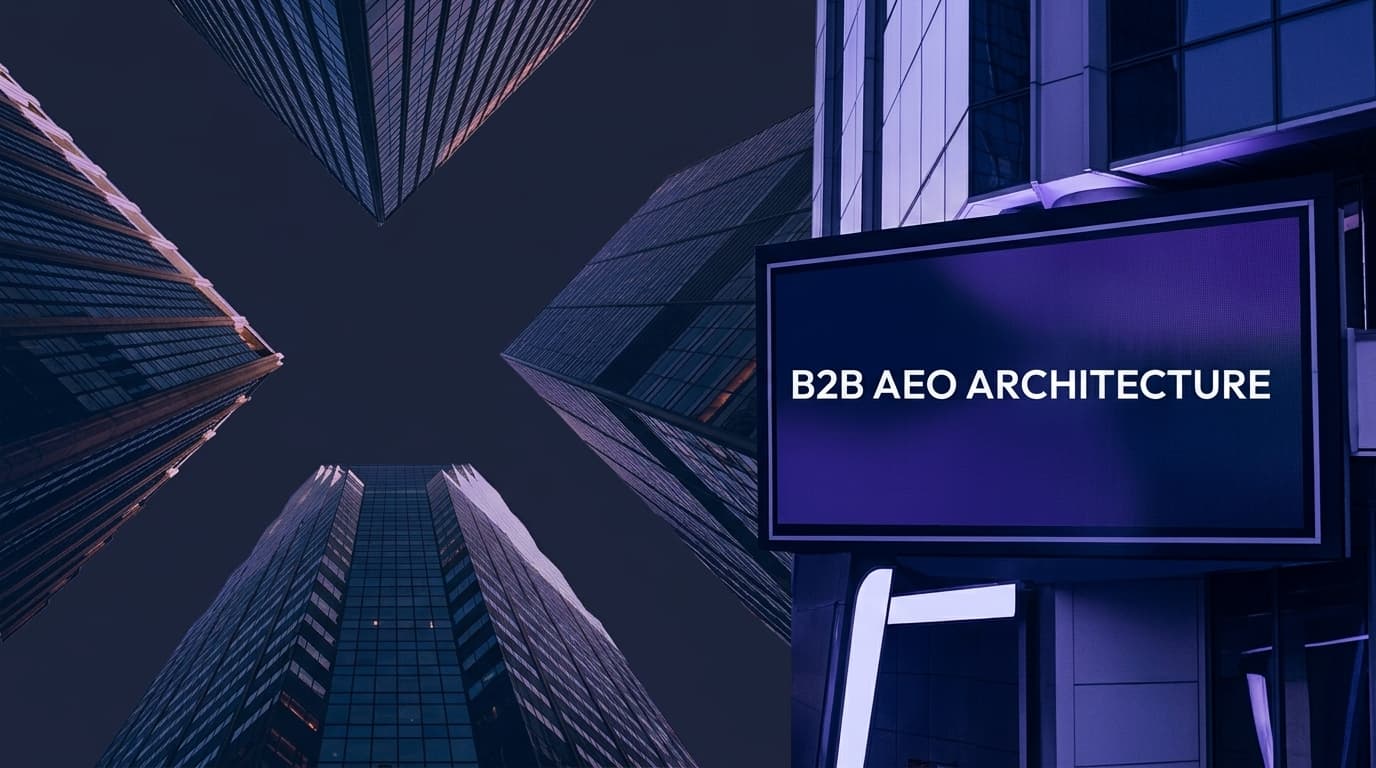 O Futuro da Arquitetura de Websites B2B: Dominar a AEO para a Pesquisa Generativa