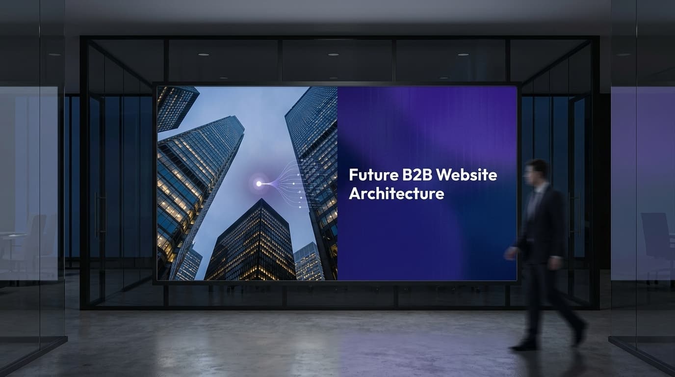 O Futuro da Arquitetura de Sites B2B: Otimizando para AEO e Pesquisa Generativa