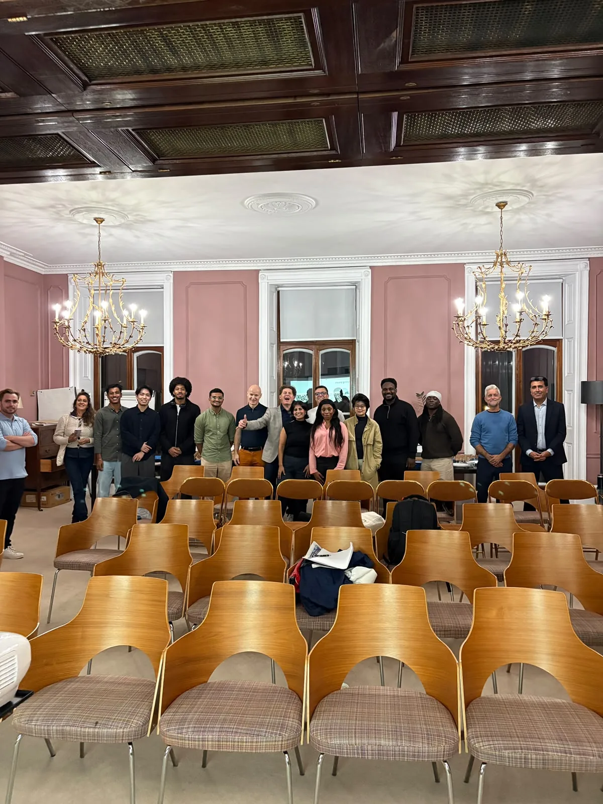 The Growth Box group together after the London workshop